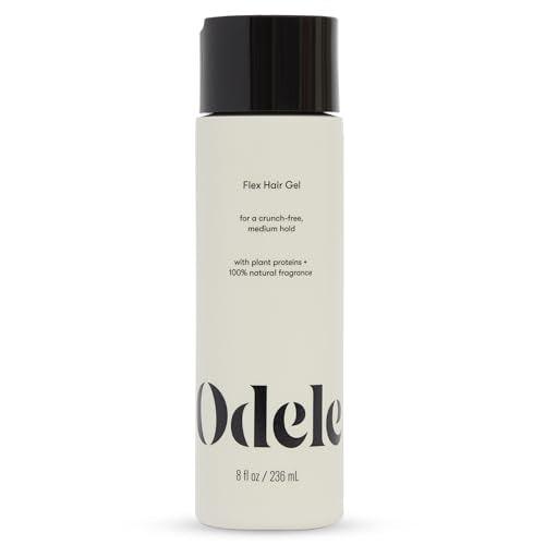 Odele Flex Hair Gel - Flexible Hold for All Hair Types, 8 fl oz