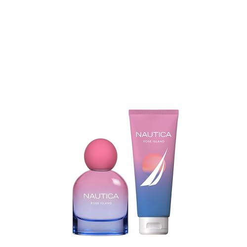 Nautica Rose Island Women's Gift Set - 1.7oz EDP & 2.5oz Shower Gel