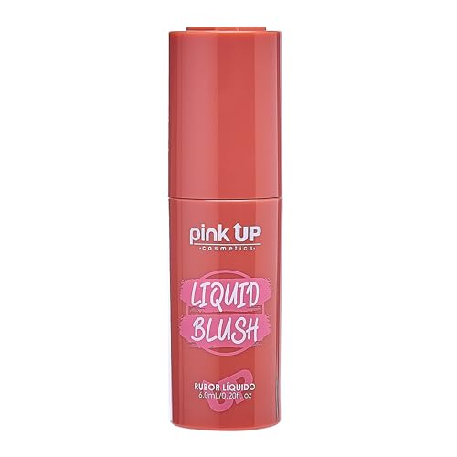 Pink Up Sunset Liquid Blush 6ml - Long-Lasting, Non-Greasy, Matte with Subtle Shimmer