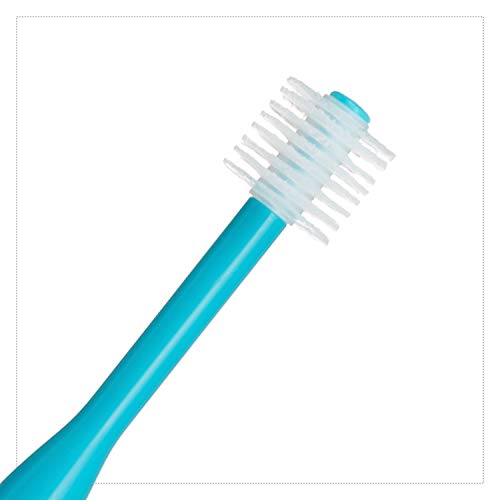 Brilliant Child Toothbrush 2-5 Years, 2 Pack, Round Head, Assorted Colors – Manual Toddler Toothbrush