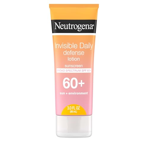 Neutrogena Invisible Daily Defense Sunscreen Lotion SPF 60+, 3 fl oz