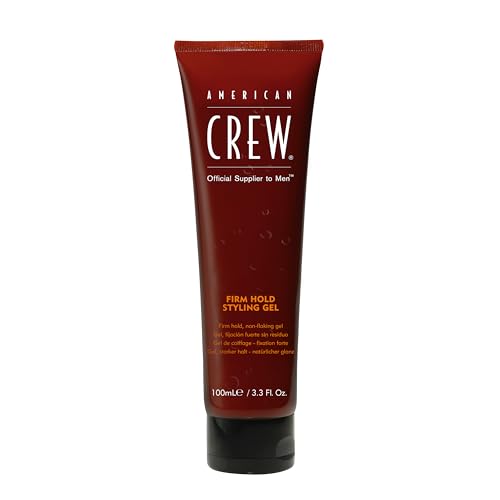 American Crew Firm Hold Styling Gel for Men - High Shine, 3.3 fl oz