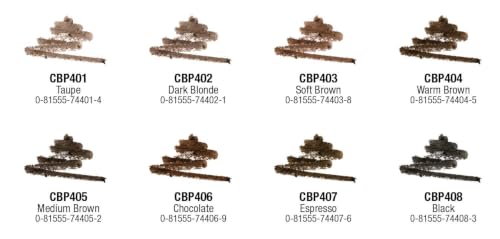 L.A. COLORS Browie Wowie Soft Brown Brow Pencil - Long-Lasting & Smudge-Proof