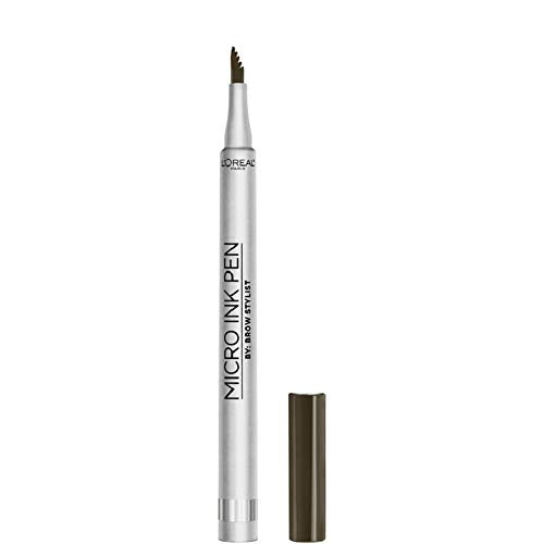 L'Oreal Paris Brow Micro Ink Pen - Longwear Tint, Dark Brunette