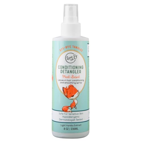 LANE & CO. Kids Hair Detangler Spray - Leave In Conditioner, 8 fl oz