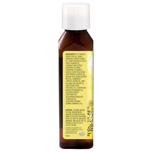 Aura Cacia Tranquil Chamomile Body Oil - 4 oz Soothing Moisture