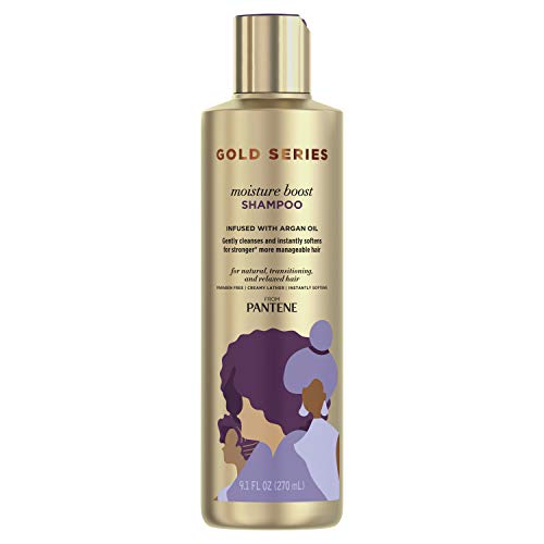 Pantene ProV Gold Series Moisture Boost Shampoo - Clean Scent, 9.1 Fl Oz