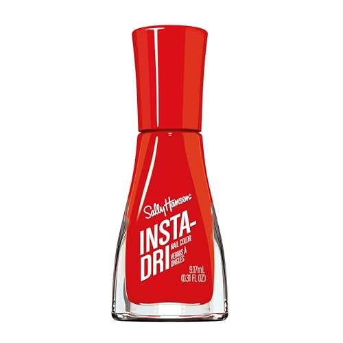 Sally Hansen Insta-Dri Nail Polish - Quick Dry, Opaque Red 361