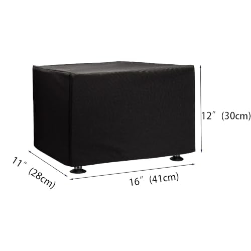 Meat Slicer Dust Cover for 7.5-Inch Electric Slicers - Black Oxford Fabric