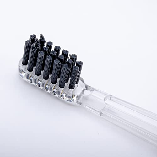 Soladey 3-Row Honeycomb Point Replacement Brush Heads (4 Pack) for Ionic Toothbrush