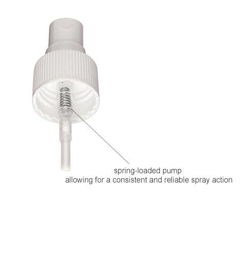 4 oz Fine Mist Spray Bottles - Refillable & Reusable (Pack of 2)