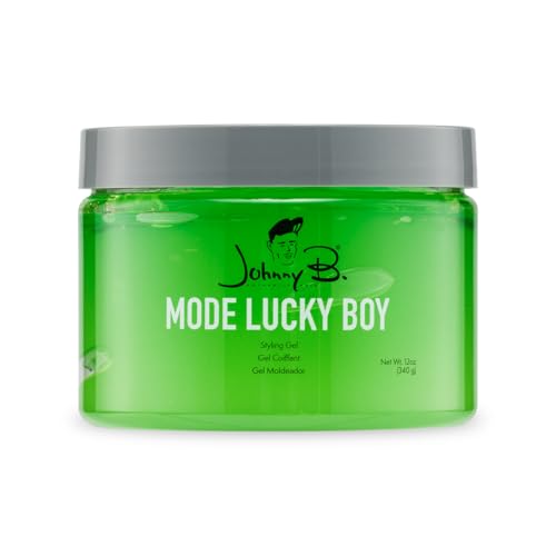 Johnny B. Mode Lucky Boy Styling Gel - Alcohol-Free Firm Hold Hair Gel