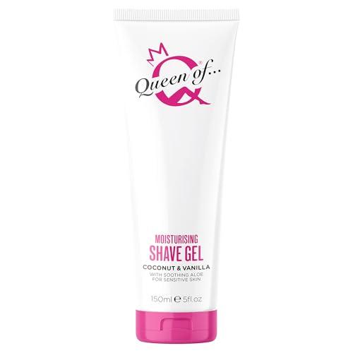 Queen of Ooh La La Moisturising Shave Gel 5.07 fl oz for Sensitive Skin