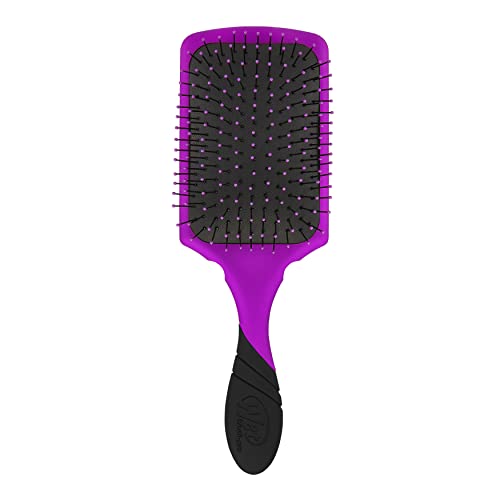 Wet Brush Pro Detangler Paddle Hairbrush - Purple, Ergonomic Design