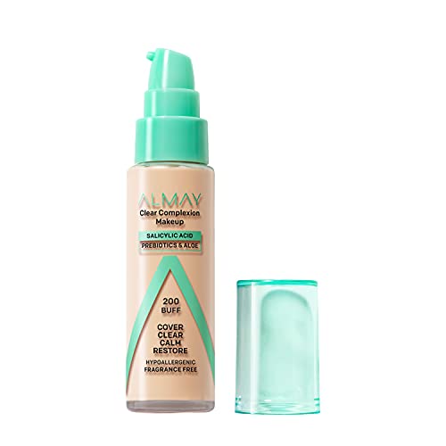 Almay Clear Complexion Acne Foundation - Medium Coverage, Oil-Free