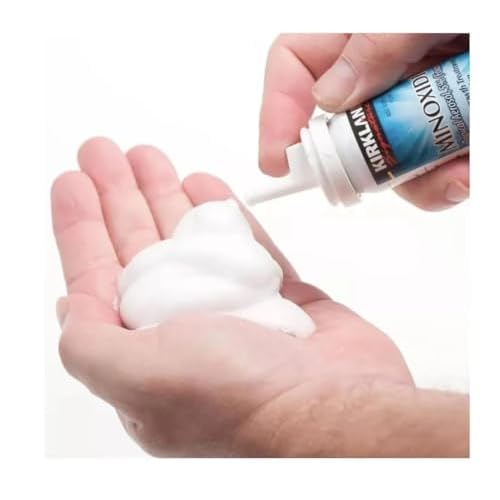 NEW - Kirkland Minoxidil for MEN Hair Growth Treatment Unscented 3 Month Supply Topical Aerosol 5% (Foam), (Compare to Men's Rogaine's Active Ingredient)