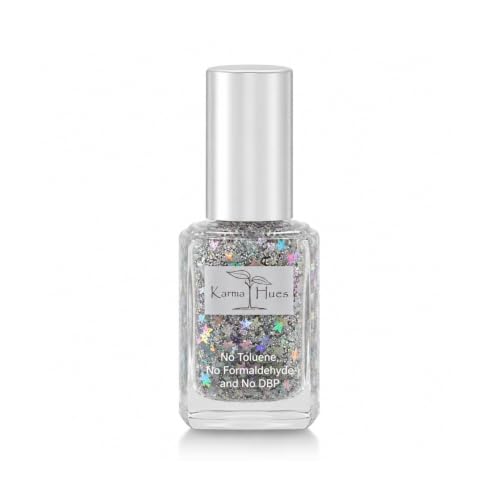 Karma Organic Glitter Bomb Nail Polish - Vegan & Non-Toxic