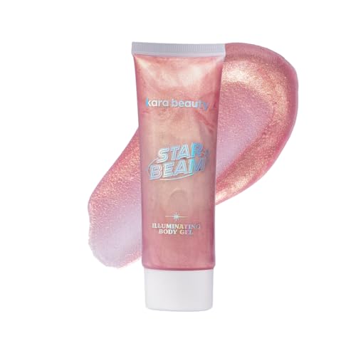 Cosmic Shine Pink Glitter Gel with Argan Oil - Body & Face Sparkle