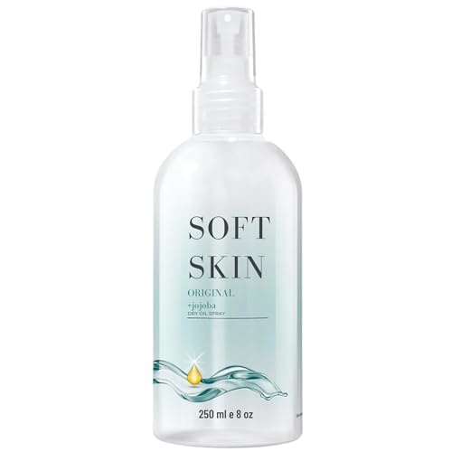 Soft Skin Jojoba Dry Oil Body Spray - Moisturizing After Shower Mist, 8 oz