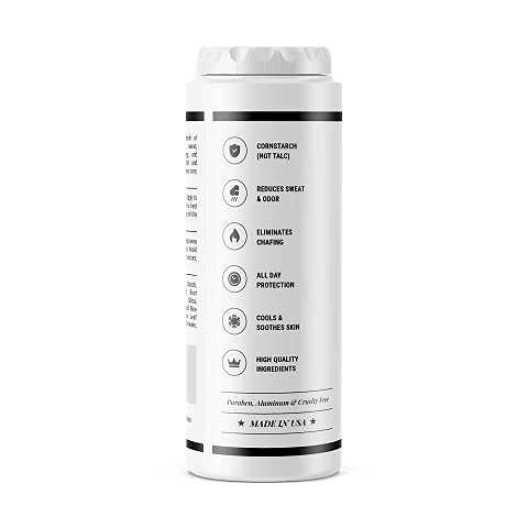 Pete & Pedro Fresh Body & Ball Powder - Talc-Free Deodorant, 4.4 oz