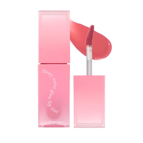 MACQUEEN NEWYORK Dewy Water Glow Lip Tint - #01 Bare Mauve, Hydrating Stain