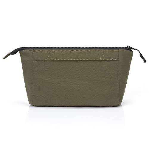 Large Travel Makeup Bag - Women's Cosmetic Organizer Pouch with Multiple Compartments