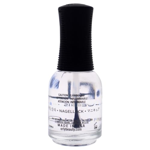 Orly Nail Lacquer Clear - 0.6 oz Vegan Nail Polish for Long-Lasting Shine