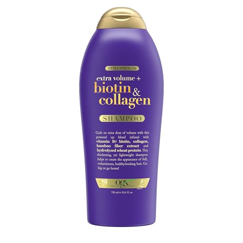 OGX Biotin & Collagen Volumizing Shampoo for Thicker Hair - 25.4 fl oz