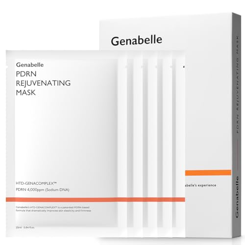 Genabelle PDRN Rejuvenating Mask Sheet - Hydrating Salmon DNA Skin Care