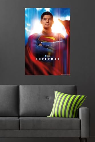 DC Studios Superman 2025 Close-Up Wall Poster - 34" x 22.4"
