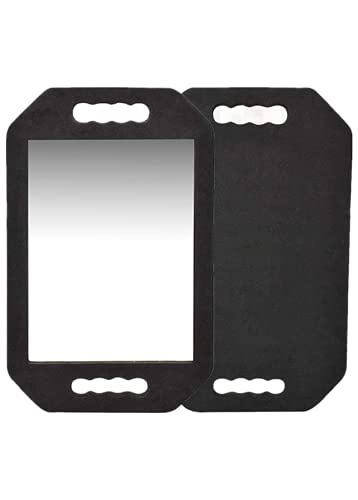 Rimosy Lightweight Hand Mirror with Double Foam Handle