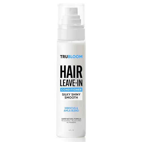 TRU BLOOM Leave-In Conditioner Spray for Curly Hair - 4 fl oz