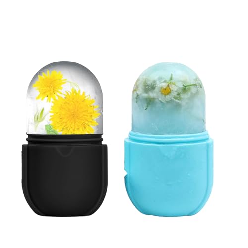 IMEASY Facial Ice Roller for Face and Body - Reusable Silicone Skin Tool