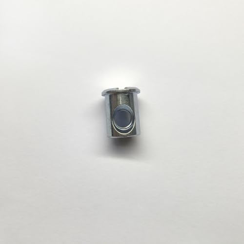 IKEA-Compatible Cross Dowel Nut Sleeve - Steel Replacement Parts, 4-Pack