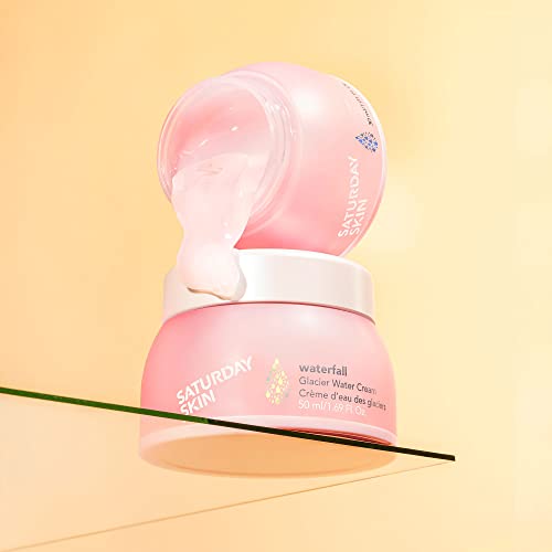 Saturday Skin Waterfall Glacier Water Cream, Oil-Free Gel Moisturizer 30ml