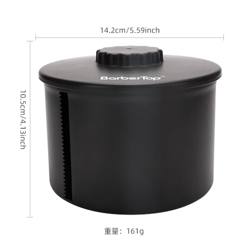 Black Neck Paper Roll Holder Dispenser for Hairdressing