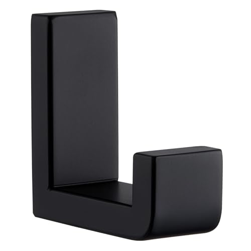 Matte Black SUS304 Stainless Steel Towel Hook for Bathroom