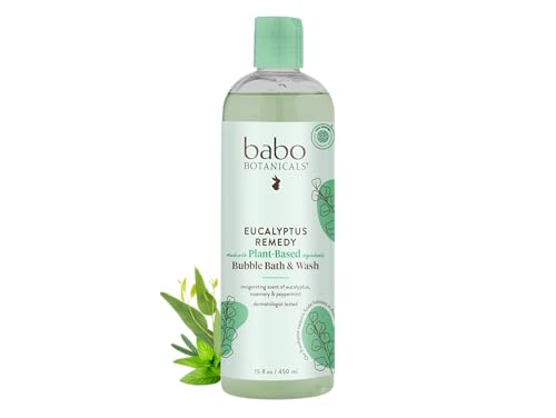 Babo Botanicals Eucalyptus 2-in-1 Bubble Bath & Wash - 15 Fl Oz