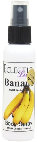 Eclectic Lady Banana Body Mist, Double Strength Hydrating Spray - 2 Fl Oz