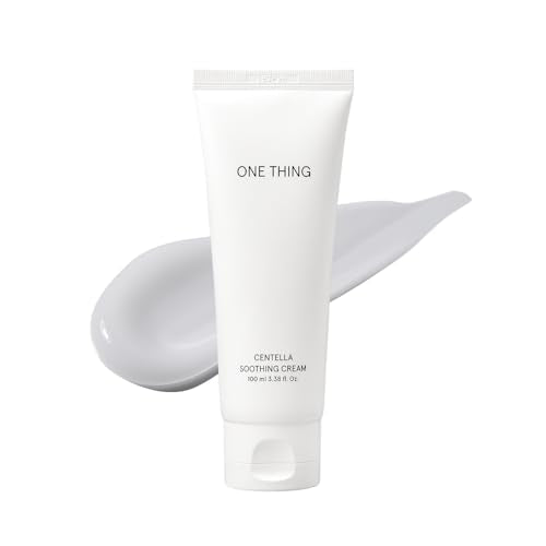 ONE THING Centella Soothing Cream 3.38 Fl Oz - Vegan CICA Facial Moisturizer