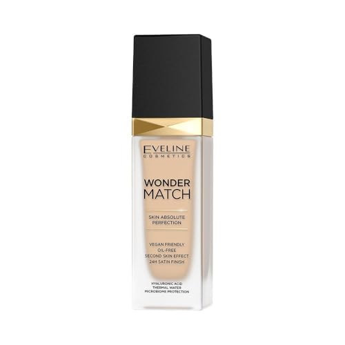 Eveline Cosmetics Wonder Match Face Fluid Foundation - Light Vanilla