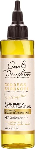 Carol's Daughter Goddess Strength Scalp & Hair Oil Treatment - 4.2 Fl Oz