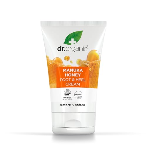 Dr Organic Manuka Honey Foot Cream - Moisturizing & Repairing 125ml