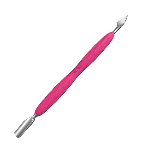 Staleks Pro Manicure Pusher UNIQ 10 - Silicone Handle Nail Tool