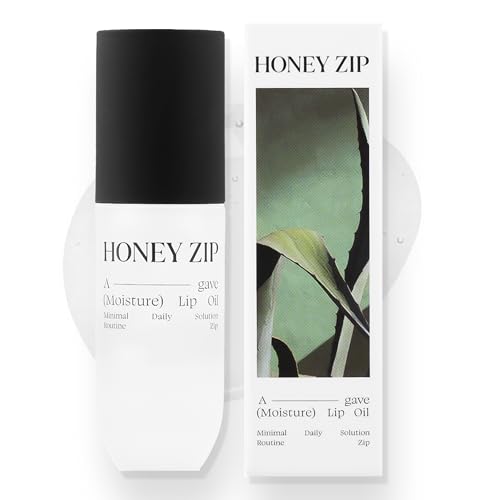 Honey Zip Lip Oil - Korean Moisturizing Plumper for Dry Lips, 3.71 mL