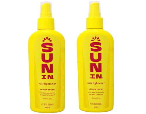 Sun-In Hair Lightener Spray 4.7oz - Lemon Fresh, 2-Pack
