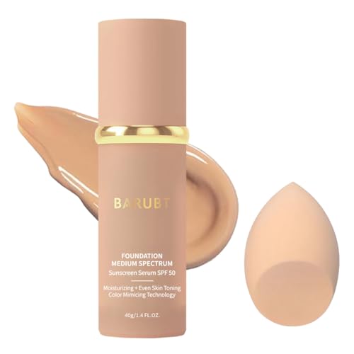 BARUBT 4-in-1 Color Changing Liquid Foundation SPF 50 - 1.41 fl oz