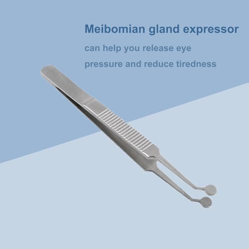 LIFTATAPA Meibomian Gland Expressor Forceps - Stainless Steel Tweezer for Dry Eye