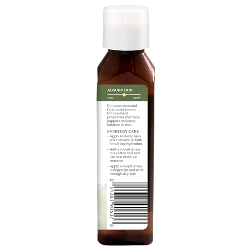 Aura Cacia Organic Sweet Almond Skin Care Oil - 4 oz