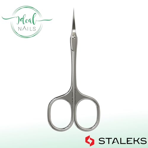 Staleks Ballerina UNIQ 10 XL Cuticle Scissors - Long Handles for Precision
